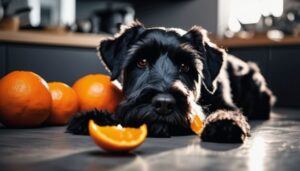 Black Standard Schnauzer - Can Dogs Eat Oranges?
