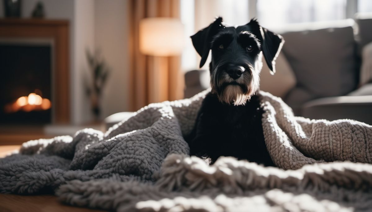 Why dogs lick discount blankets